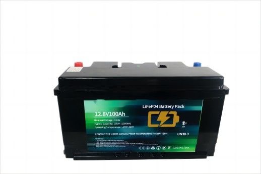 CC CV डीप साइकिल LifeP04 लिथियम बैटरी लाइटवेट 12.8V 100ah मल्टीपर्पस