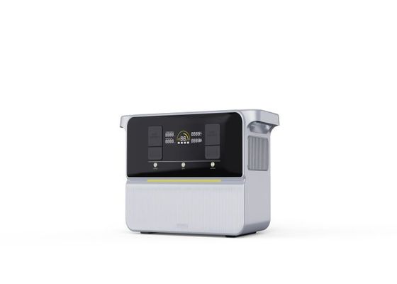 ड्रोन के लिए रेनप्रूफ प्रैक्टिकल आउटडोर पोर्टेबल पावर स्टेशन 2400WH