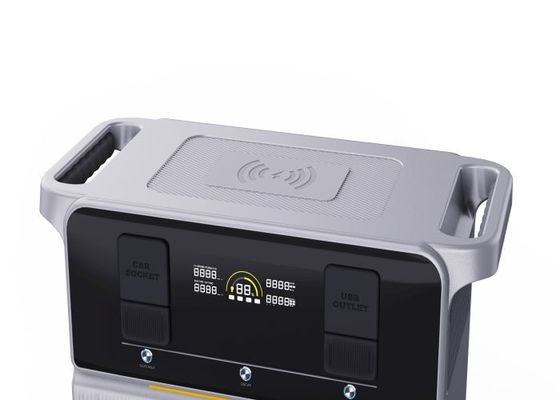 ड्रोन के लिए रेनप्रूफ प्रैक्टिकल आउटडोर पोर्टेबल पावर स्टेशन 2400WH