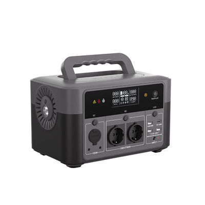 कार जंप स्टार्टर के लिए ROHS AC 700W आउटडोर पोर्टेबल पावर स्टेशन