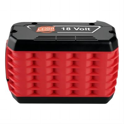 नॉन स्लिप डिजाइन के साथ इलेक्ट्रिक ड्रिल बैटरी 18V 5000MAH वॉटरप्रूफ रिचार्ज करें