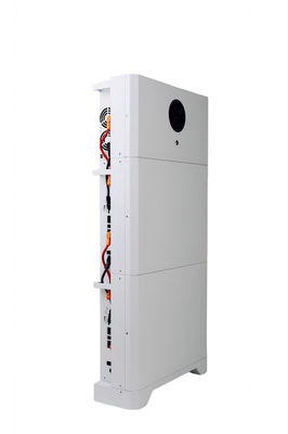 IP65 क्विक प्लग 51.2V 100A ऑल इन वन ईएसएस सौर आवासीय बैटरी भंडारण प्रणाली सौर पैनल प्रणाली के लिए बीएमएस में निर्मित