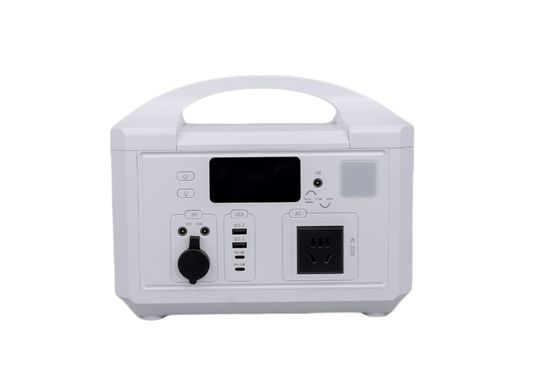 विस्फोट प्रूफ बैटरी पैक सुपर आउटपुट पावर 600W रिचार्जेबल लिथियम आयन बैटरी कैम्पिंग के लिए पोर्टेबल पावर स्टेशन