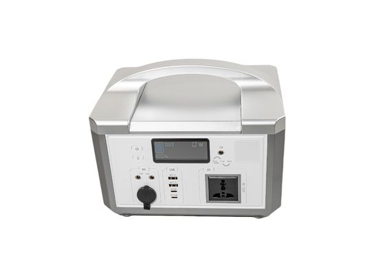 IP65 पोर्टेबल पावर सप्लाई LifePO4 600WH बैटरी आउटपुट पावर 1200W तक सौर ऊर्जा जनरेटर कैंपिंग / घरेलू उपयोग के लिए