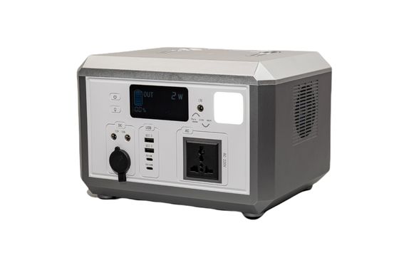 निःशुल्क स्थानांतरण स्विच एसी आउटलेट 600W पीवी चार्जिंग आपातकालीन बिजली आपूर्ति के लिए एसओएस लाइट के साथ सर्वश्रेष्ठ बिजली स्टेशन
