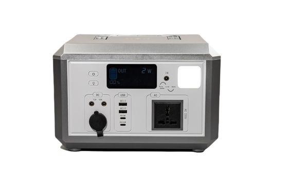निःशुल्क स्थानांतरण स्विच एसी आउटलेट 600W पीवी चार्जिंग आपातकालीन बिजली आपूर्ति के लिए एसओएस लाइट के साथ सर्वश्रेष्ठ बिजली स्टेशन