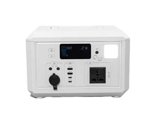 आर्क प्रतिस्थापन रिचार्ज 576WH LifePO4 बैटरी कैम्पिंग पावर स्टेशन फायरप्रूफ सामग्री बैटरी पैक के साथ