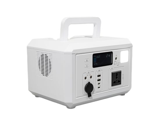 आर्क प्रतिस्थापन रिचार्ज 576WH LifePO4 बैटरी कैम्पिंग पावर स्टेशन फायरप्रूफ सामग्री बैटरी पैक के साथ