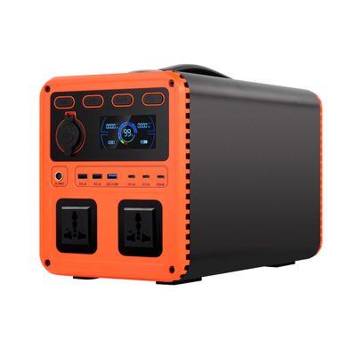 IP61 उच्च आउटपुट पावर डीसी 13V 1200W एसी स्विच QC3.0 होम बैकअप के लिए दो-तरफा इन्वर्टर के साथ पोर्टेबल पावर जनरेटर