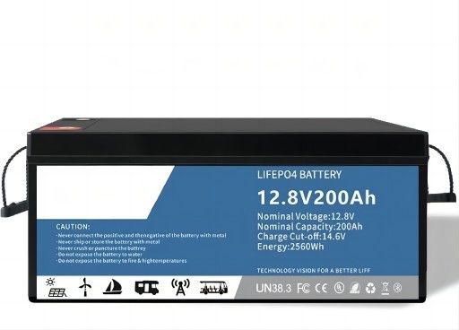 BYD 12.8V 200AH Lifep04 एलसीडी के साथ लीथियम बैटरी पैक गोल्फ कार्ट के लिए