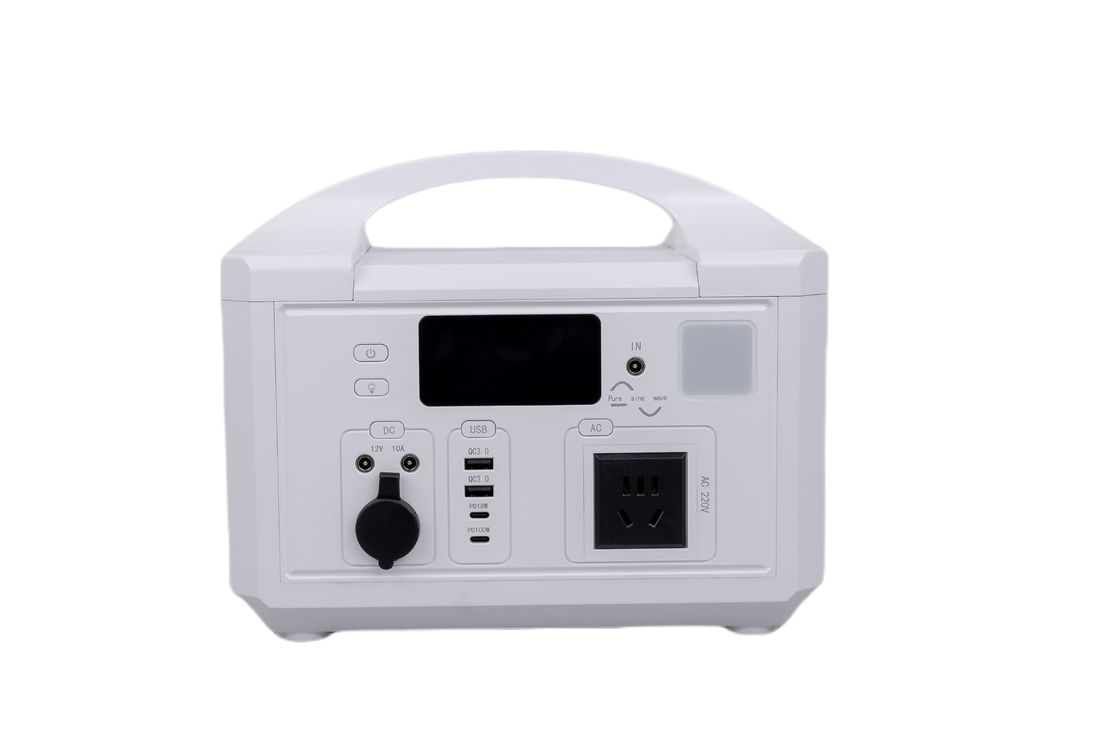 विस्फोट प्रूफ बैटरी पैक सुपर आउटपुट पावर 600W रिचार्जेबल लिथियम आयन बैटरी कैम्पिंग के लिए पोर्टेबल पावर स्टेशन