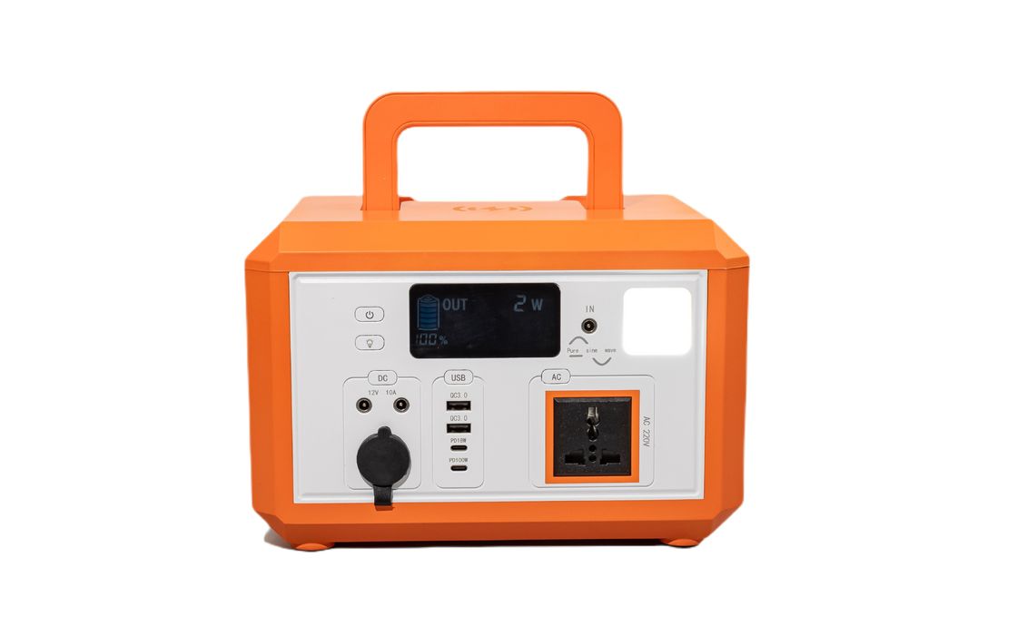 रिचार्ज लाइफPO4 3.2V15AH बैटरी उच्च ऊर्जा घनत्व 220V 110V पावर टूल्स के लिए एलसीडी के साथ पोर्टेबल एसी पावर स्टेशन