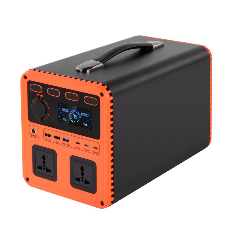 220V /110V फास्ट चार्जिंग 2.5 घंटे के भीतर एमपीपीआर समर्थन आउटडोर ब्लैकआउट के लिए एपीपी / ब्लूटूथ के साथ पोर्टेबल पावर स्टेशन