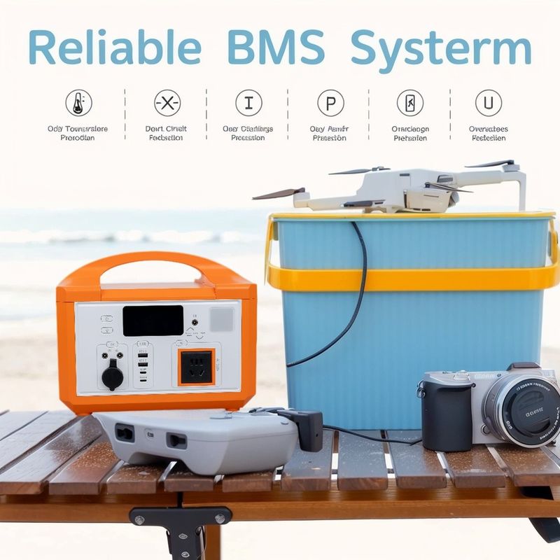वाटरप्रूफ IP51 600W AC 12V MPPT सोलर कंट्रोलर पोर्टेबल सोलर पावर स्टेशन